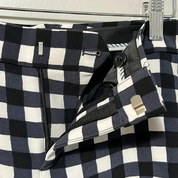 Banana  Republic Avery Fit Gingham Pattern Pant - Picture 6 of 14
